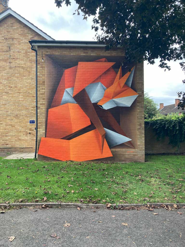 Photo of Mural Annatomix - Dent Close, Worcester